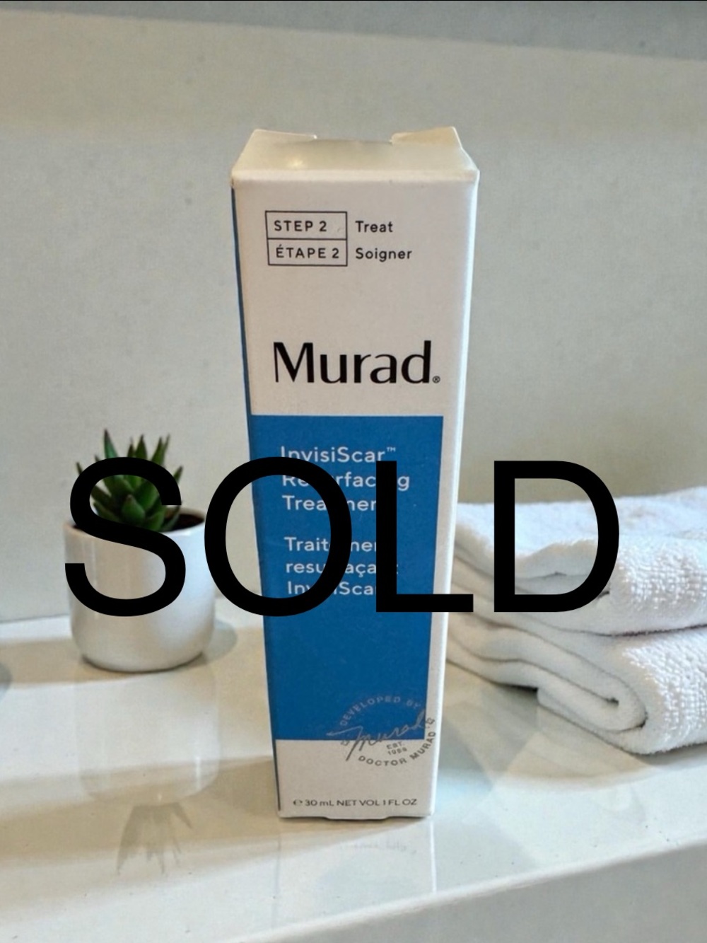 SOLD–NEW IN BOX-Murad InvisiScar Resurfacing Treatment